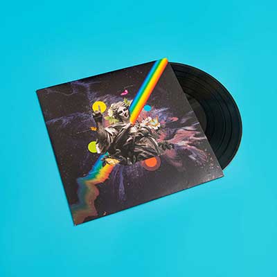 12" Vinyl in Printed Discobag