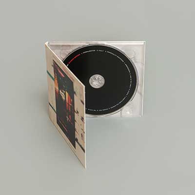 CD Replication Disc in 4-panel Digipak